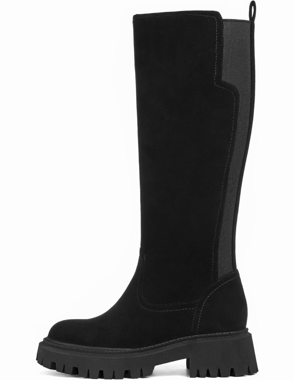 Bota abajo de la rodilla Gwin para mujer
