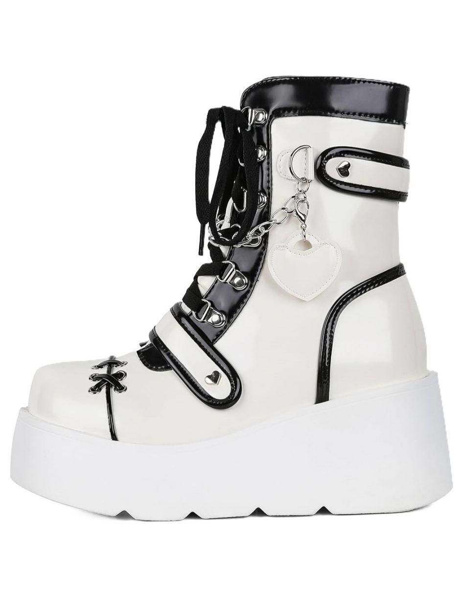 Bota arriba del tobillo para mujer 4