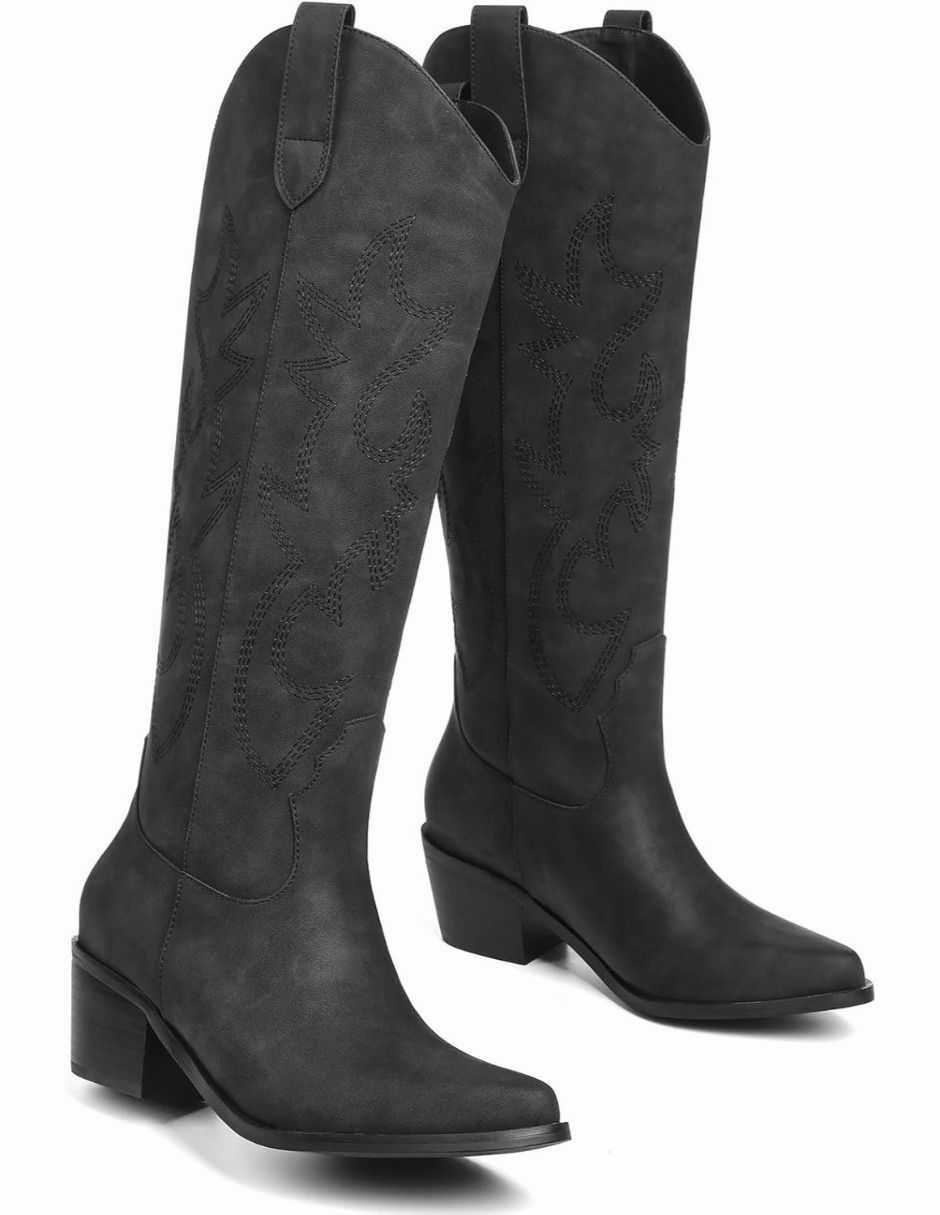 Bota abajo de la rodilla para mujer 4