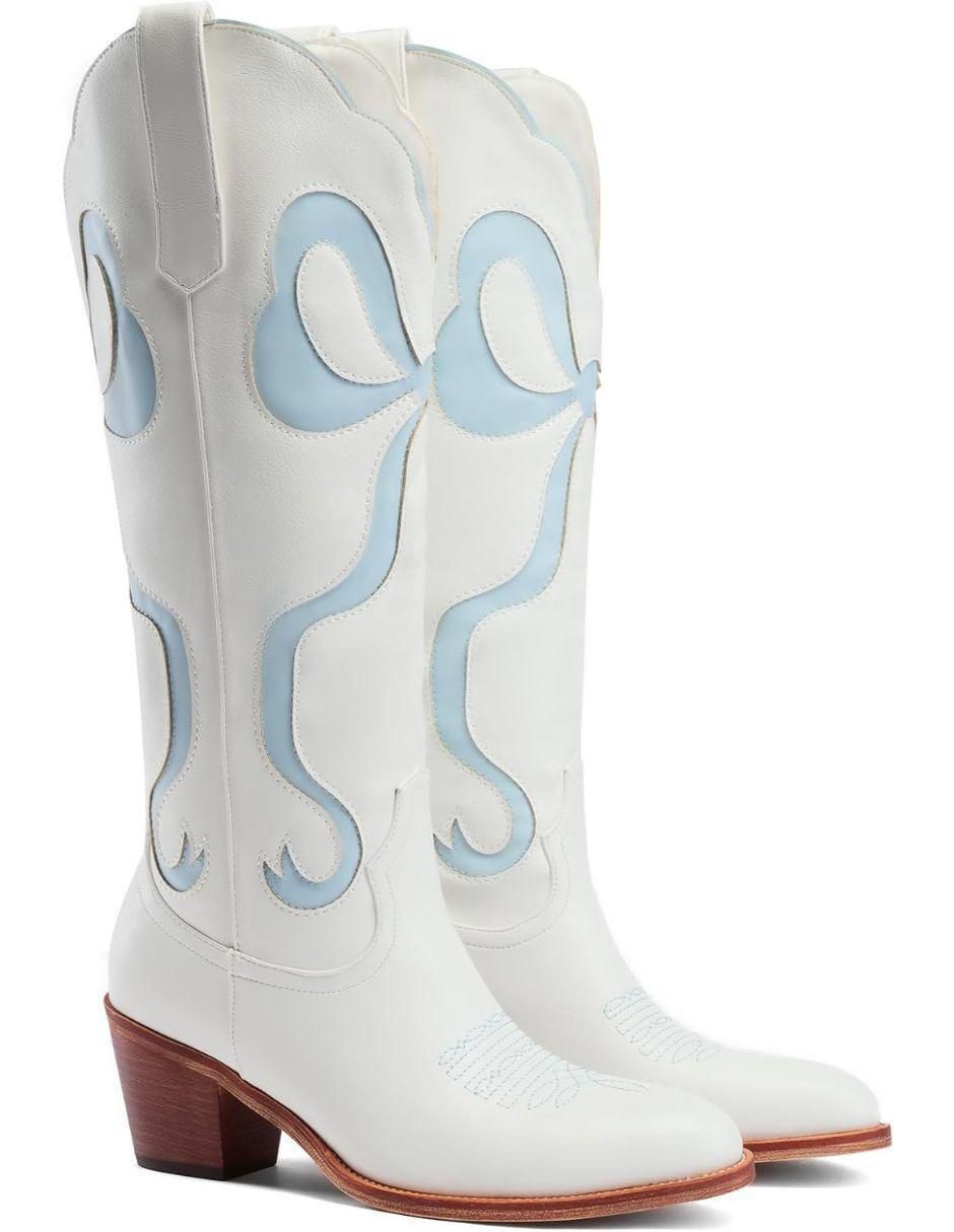 Bota abajo de la rodilla para mujer 4