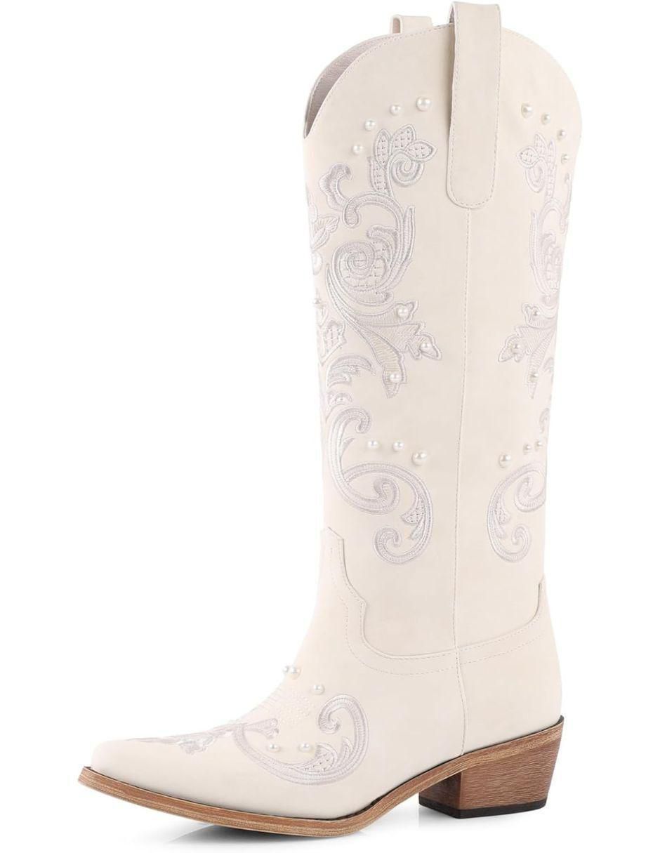 Bota cowboy abajo de la rodilla para mujer Bota cowboy abajo de la rodilla para mujer