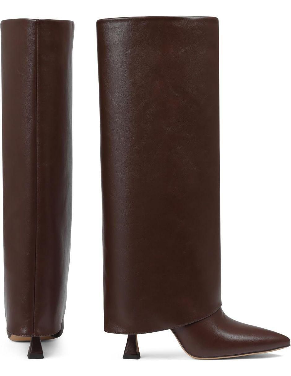 Bota abajo de la rodilla para mujer 4
