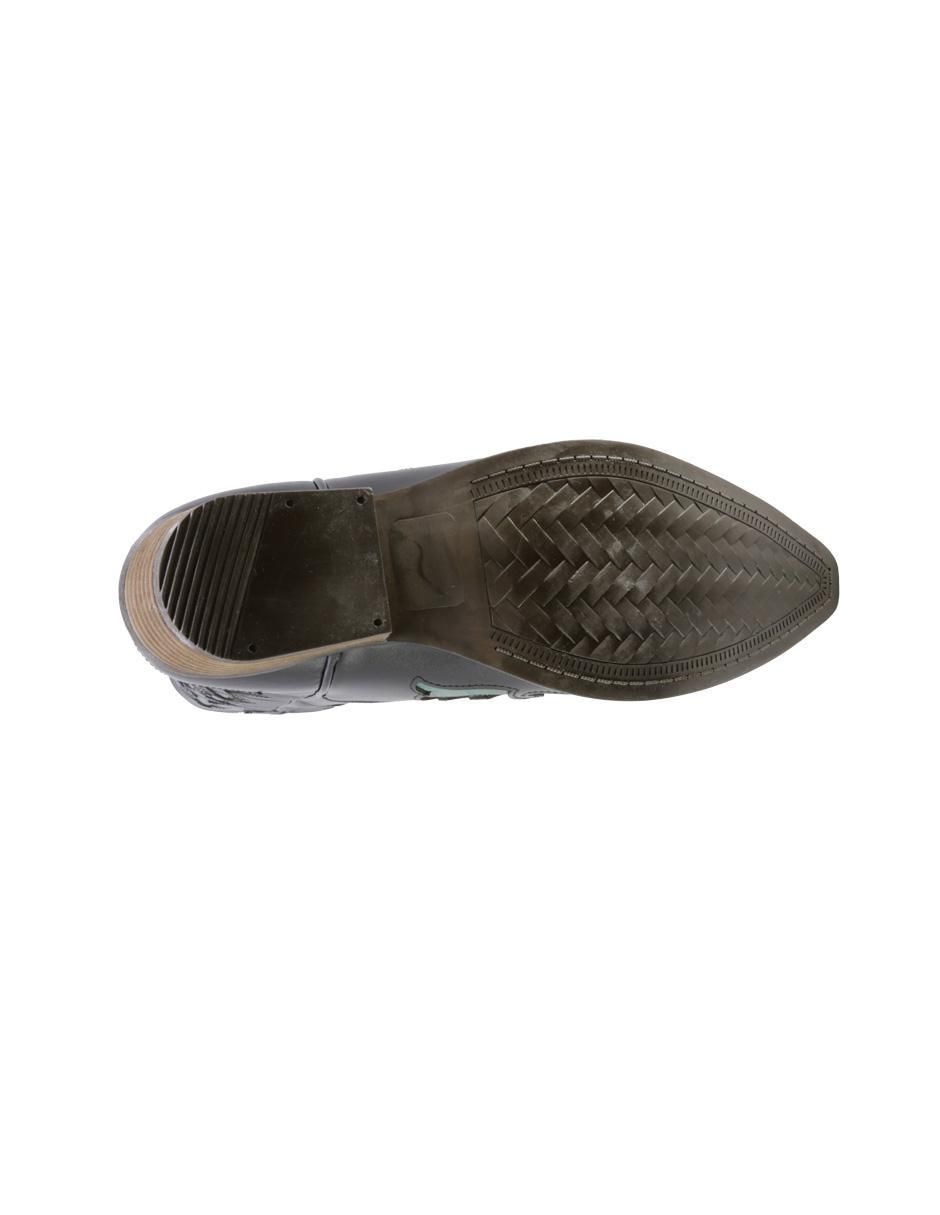 Bota cowboy abajo de la rodilla Texaban Western de piel para mujer