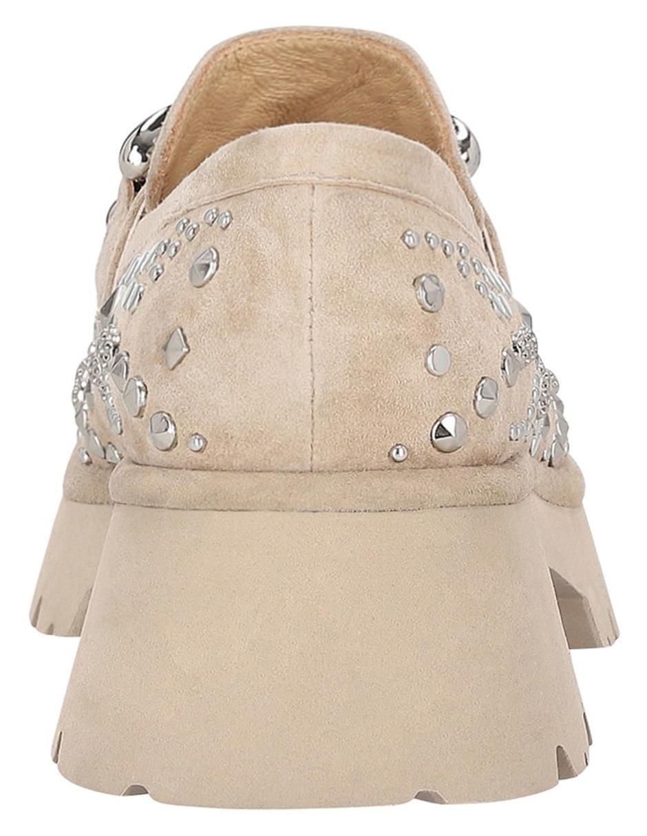 Mocasín Alma en Pena de gamuza para mujer