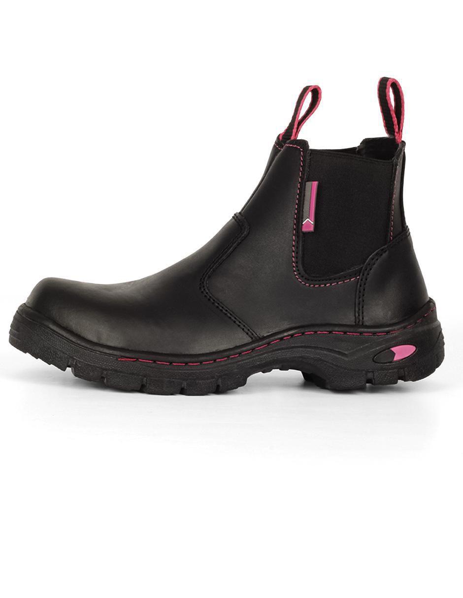 Bota al tobillo de piel para mujer Bota al tobillo de piel para mujer