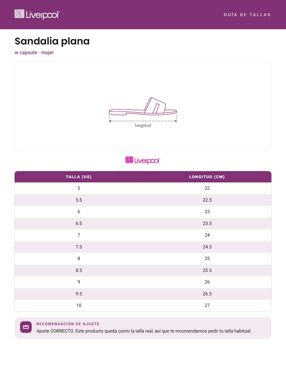 Sandalia para mujer 8