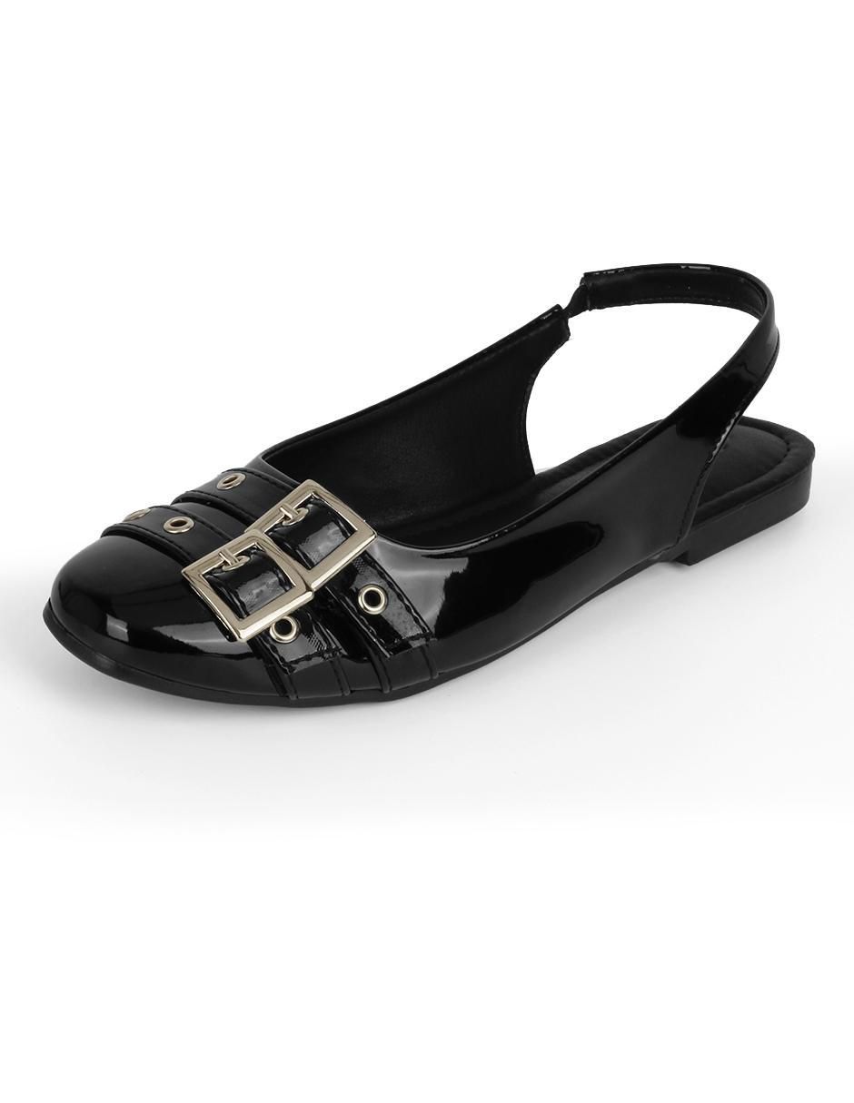 Zueco Rbbasics de charol para mujer