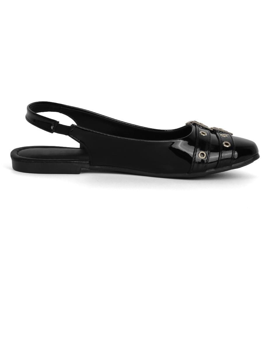 Zueco Rbbasics de charol para mujer