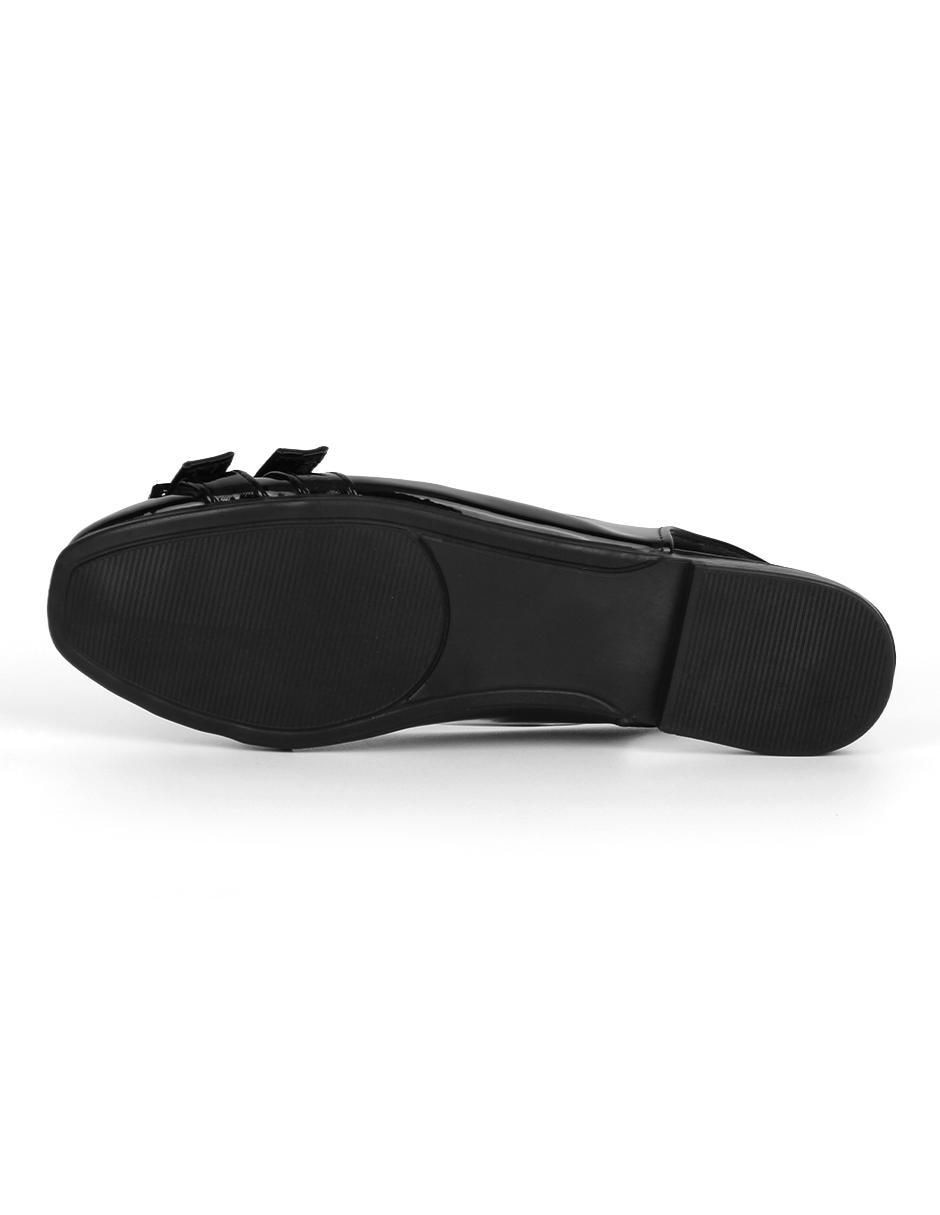 Zueco Rbbasics de charol para mujer