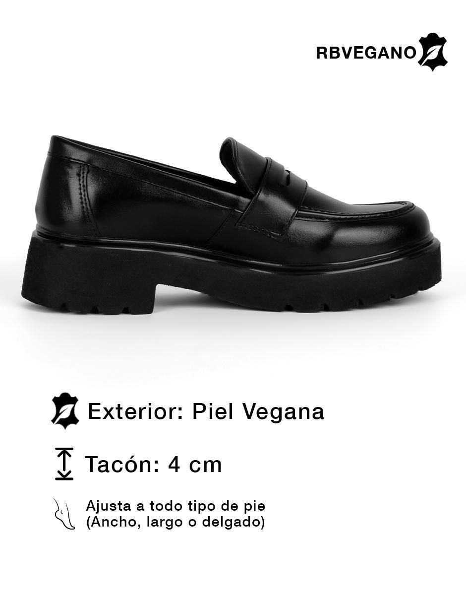Mocasín RBcollection de piel para mujer