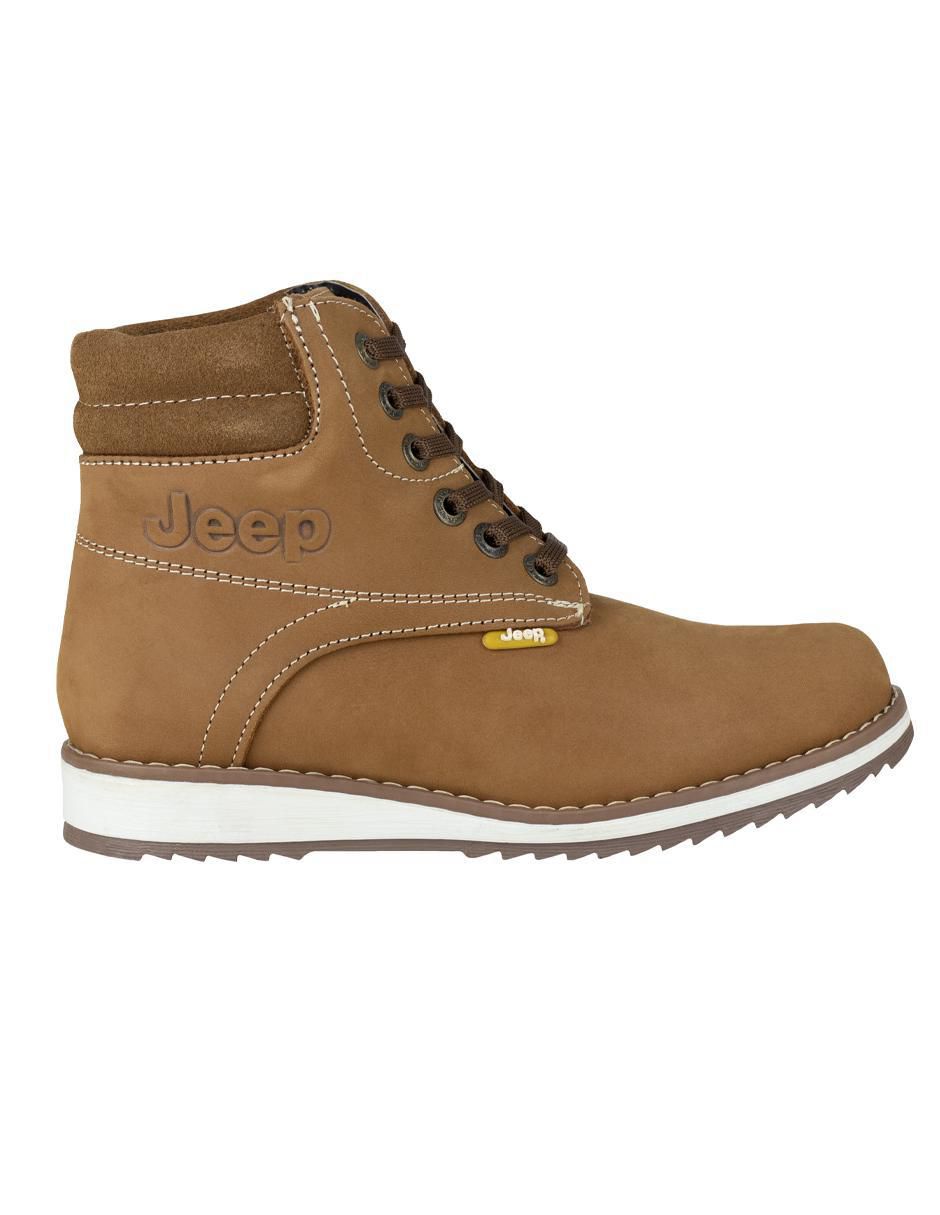 Bota arriba del tobillo Jeep de piel para mujer