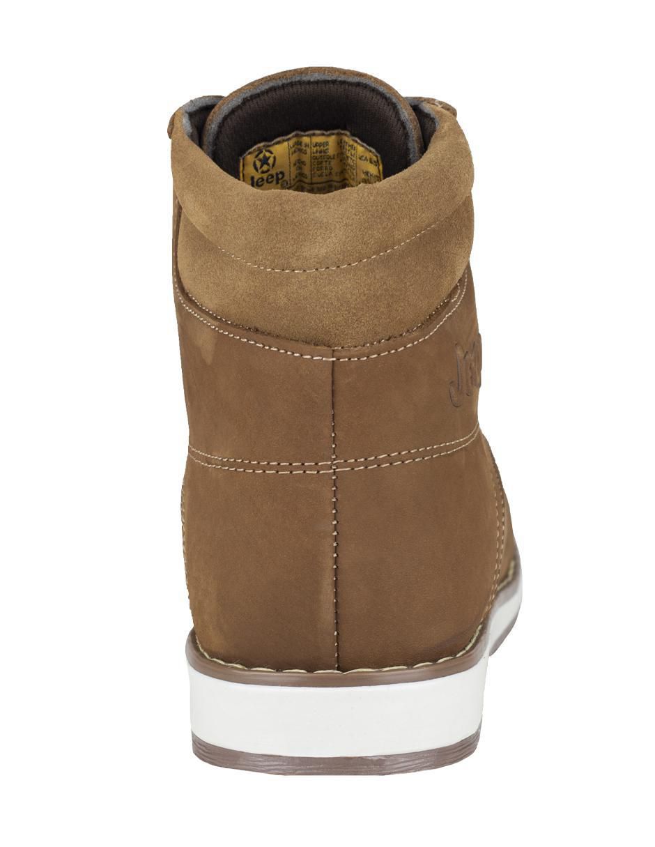 Bota arriba del tobillo Jeep de piel para mujer