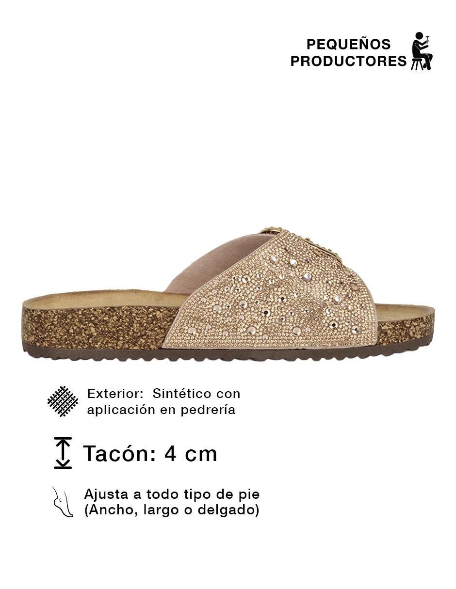 Sandalia plana para mujer 5
