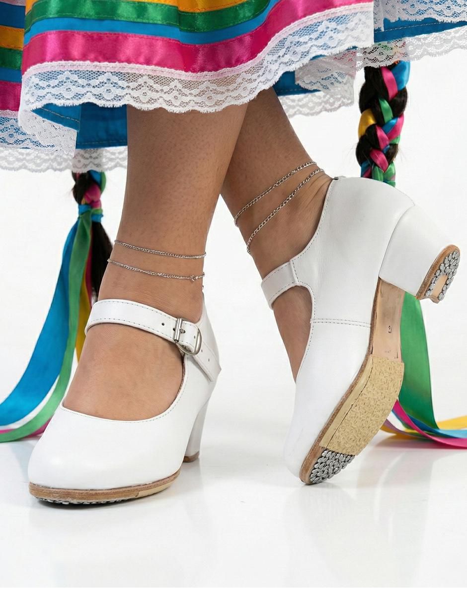Zapato mary jane kuali shoes de piel para mujer
