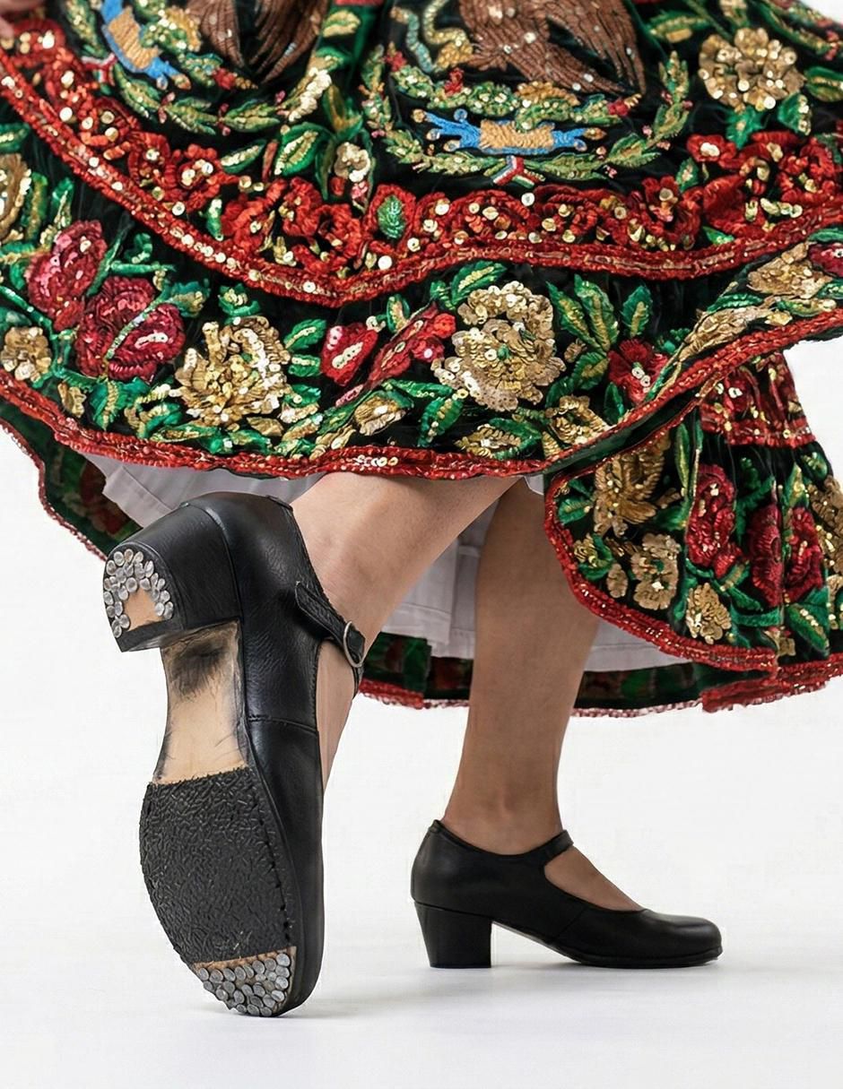 Zapato mary jane kuali shoes de piel para mujer
