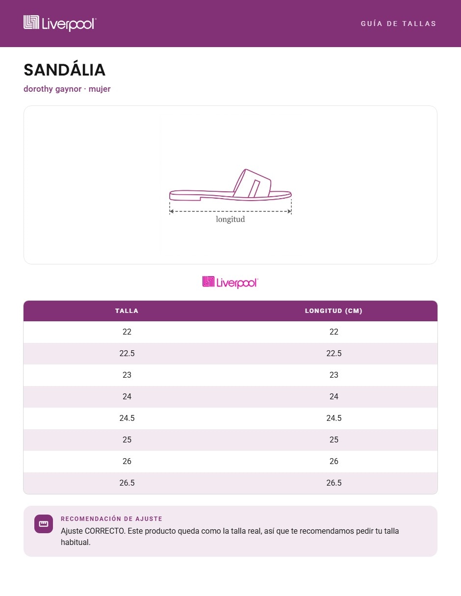 Sandalia para mujer 6