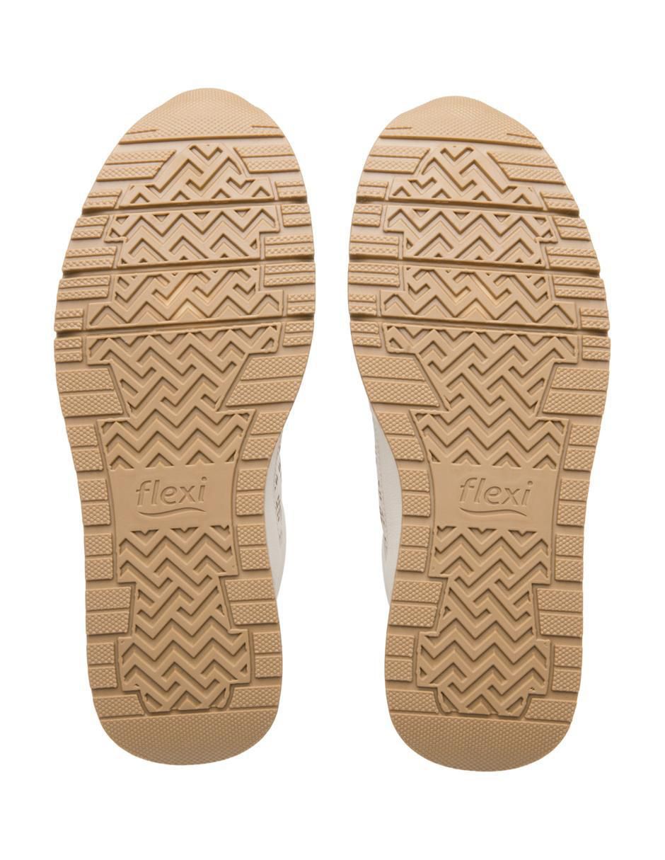 Mocasín Flexi de piel para mujer