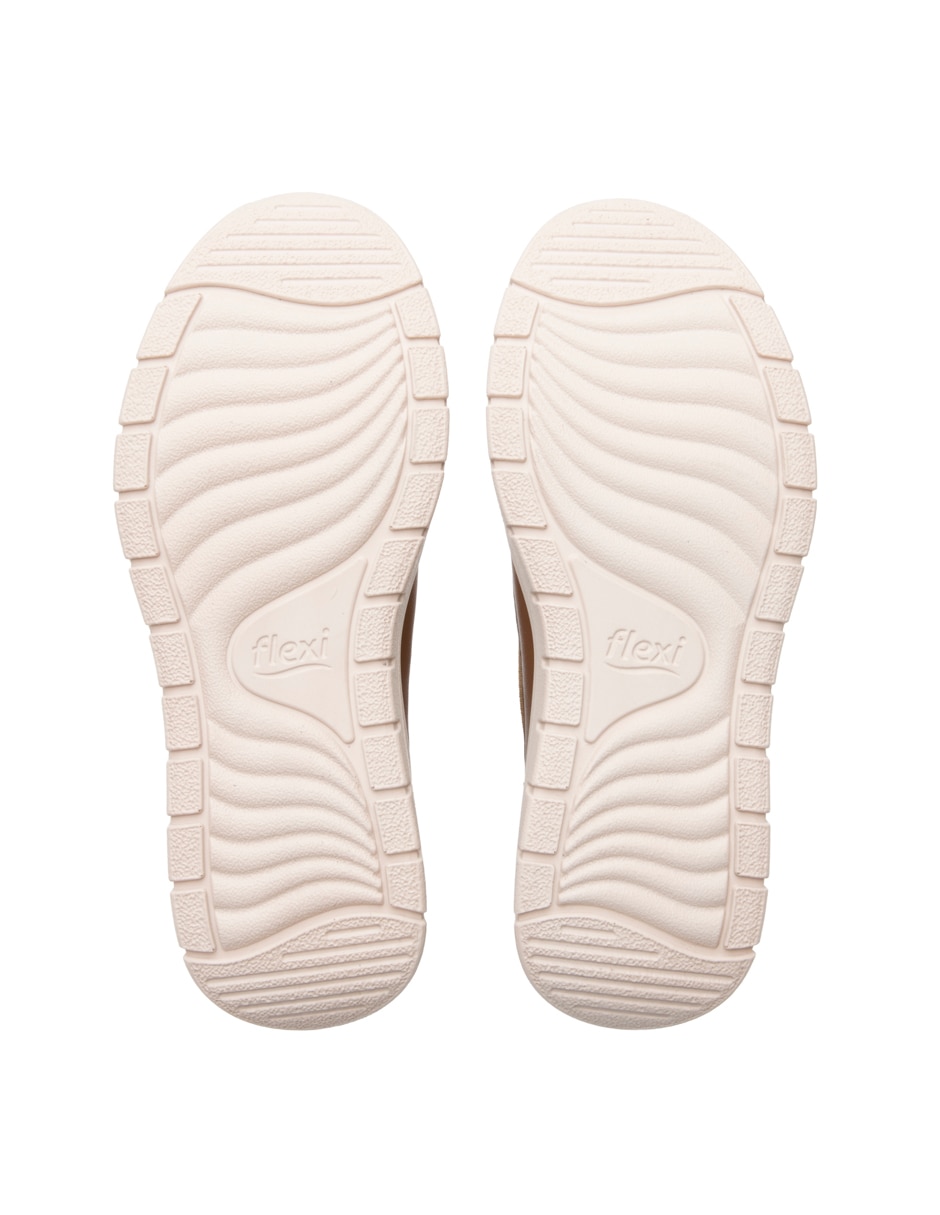 Mocasín casual "de" piel "para mujer" 2