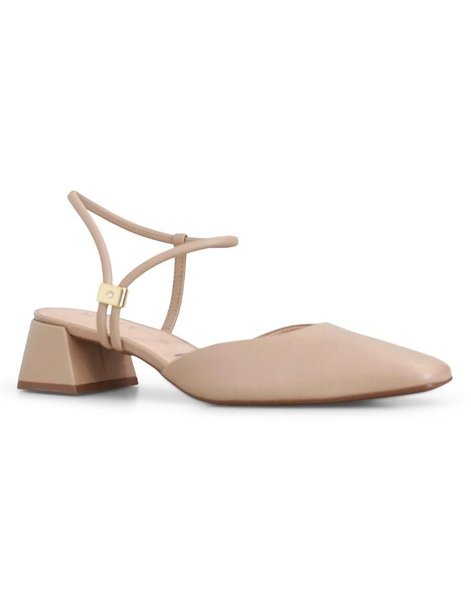 Zapatilla piel