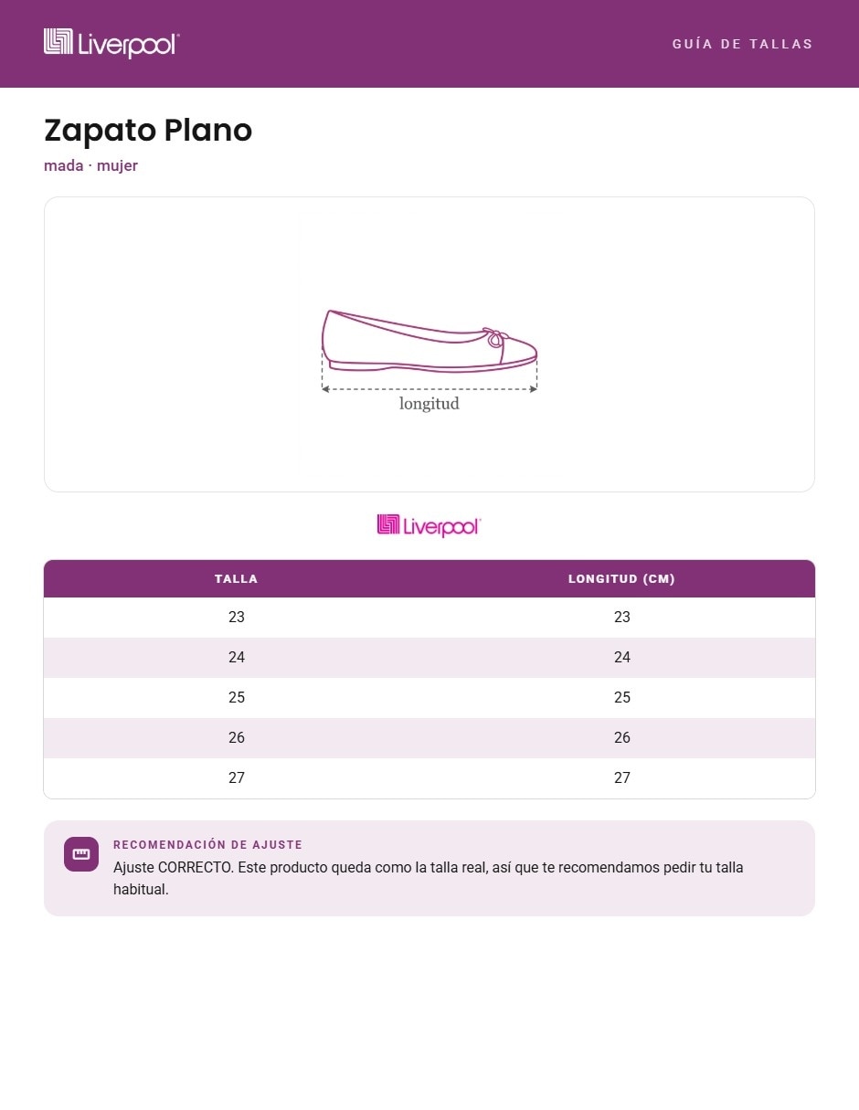 Balerina mada para mujer
