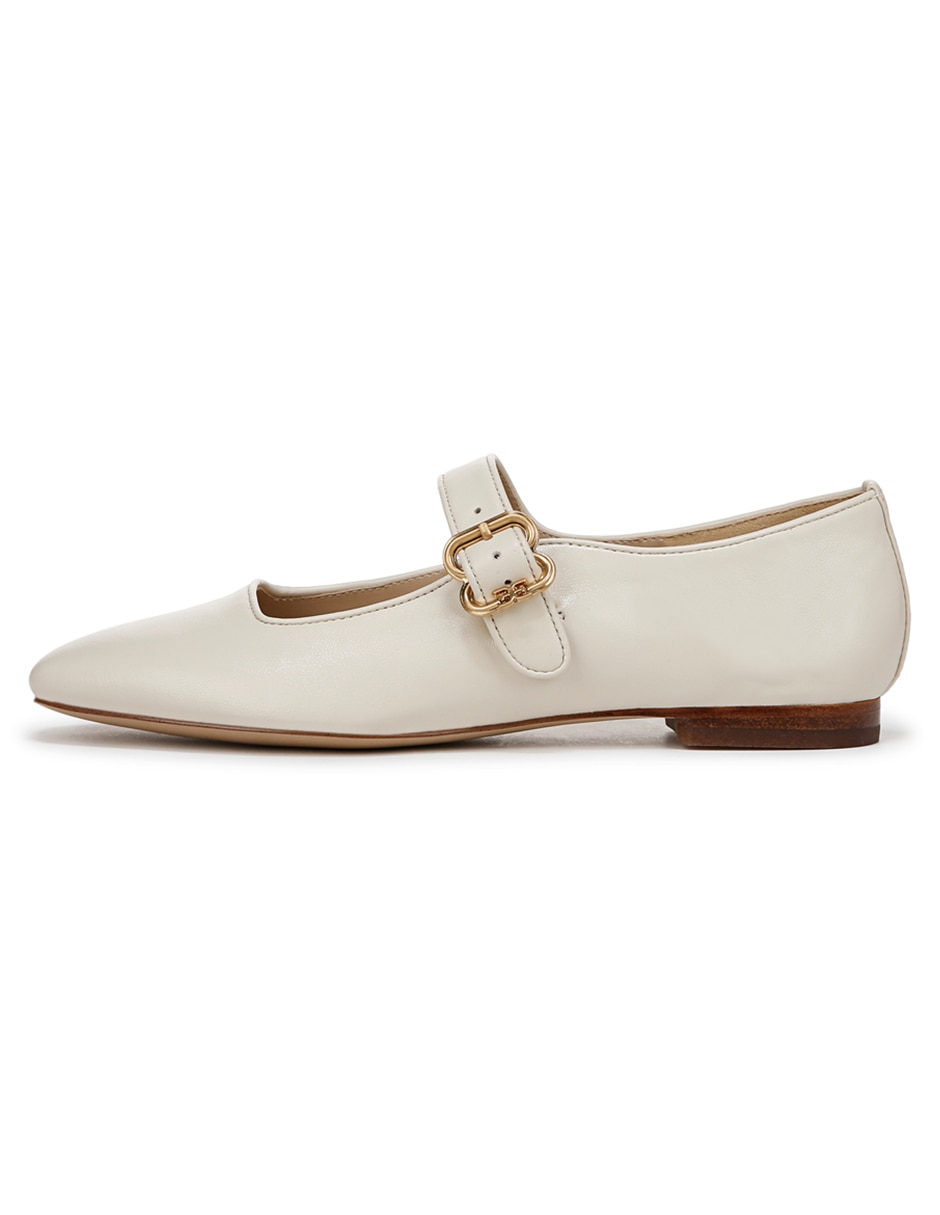 Balerina de piel para mujer
