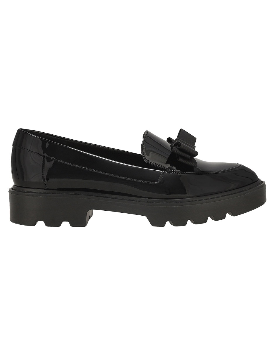 Mocasín sin familia / colección "de" charol "para mujer" 8