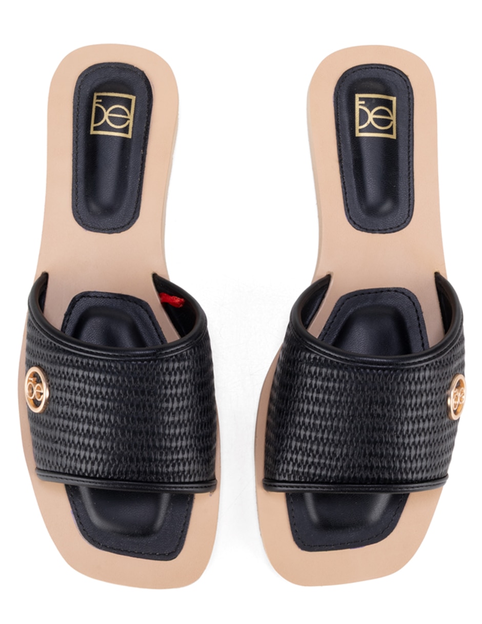Sandalia plana scatch para mujer 6