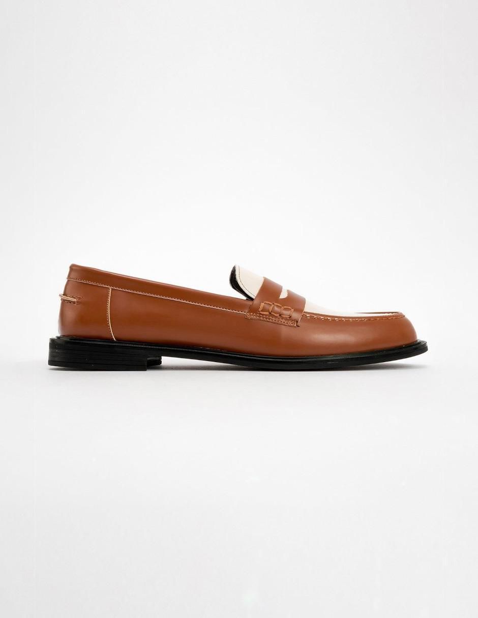 Mocasín Choos de piel para mujer Mocasín Choos de piel para mujer