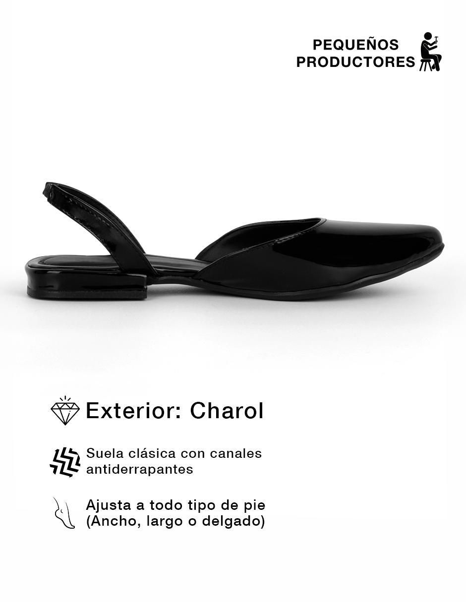 Balerinas Pequeños Productores de charol para mujer 6