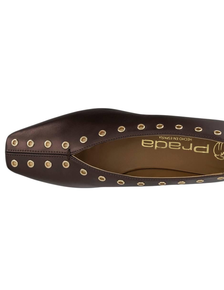 Zapato Prada de piel para mujer
