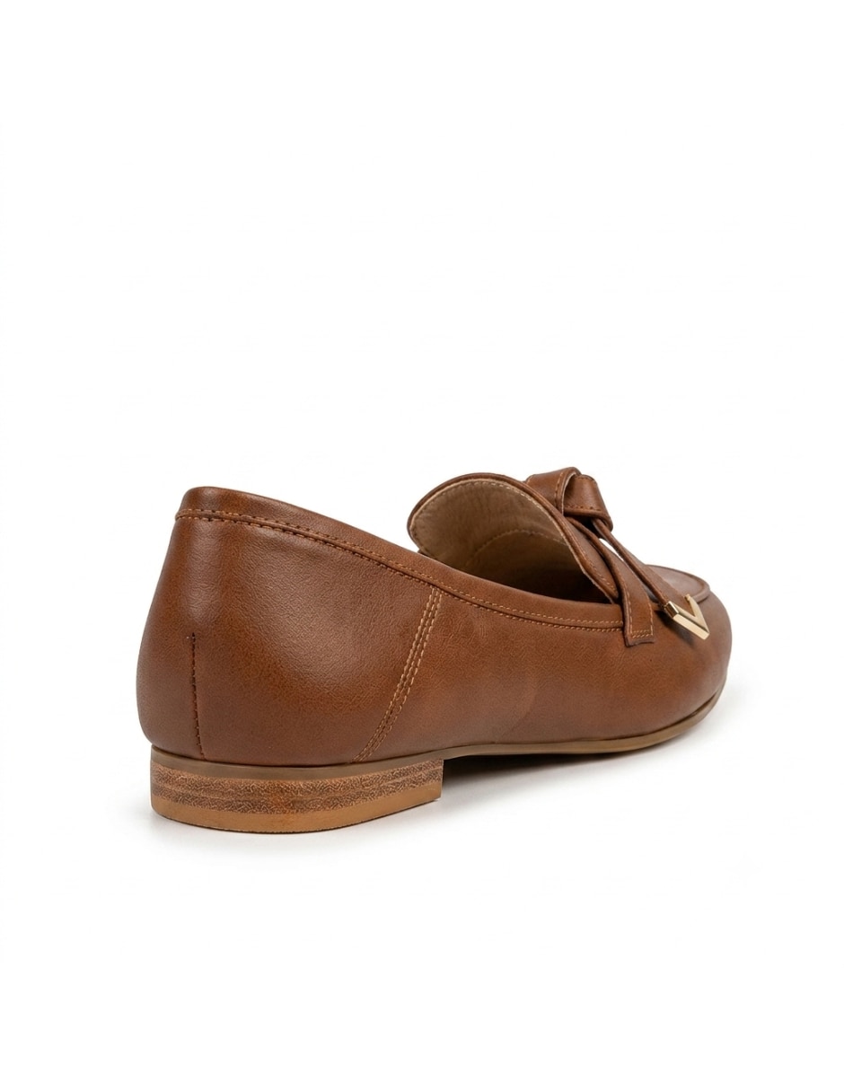 Mocasín Ruth de piel para mujer 8
