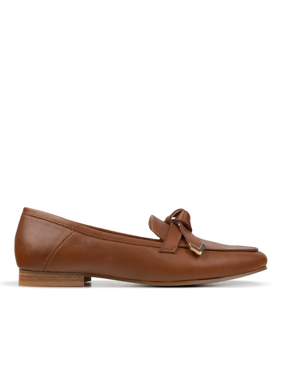 Mocasín de piel para mujer 9