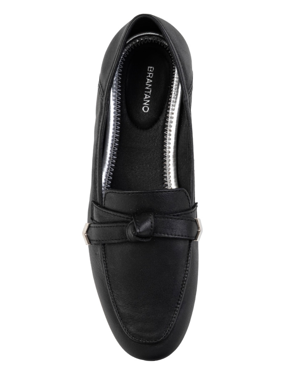 Mocasín de piel para mujer 12