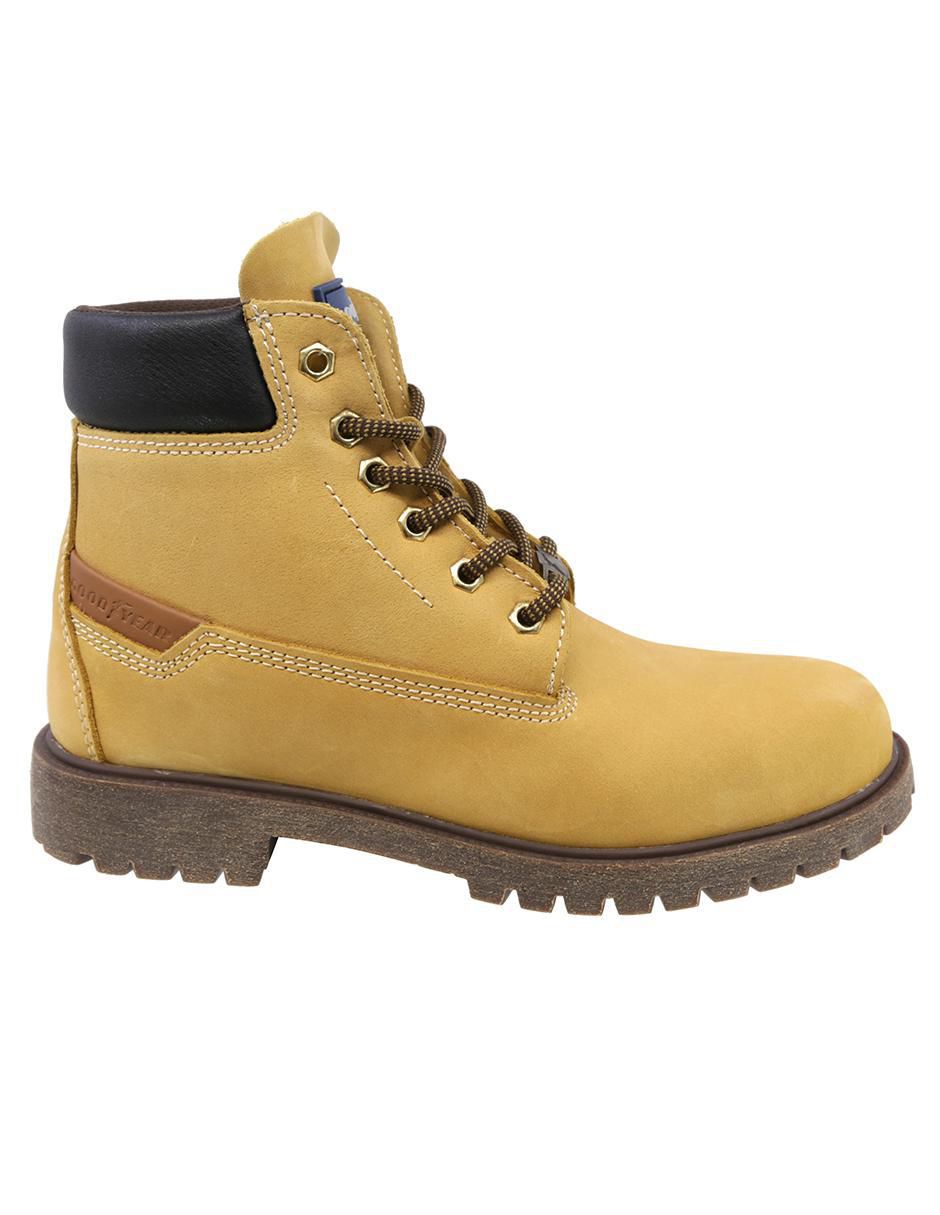 Bota arriba del tobillo Goodyear Gy Mobix de piel para mujer