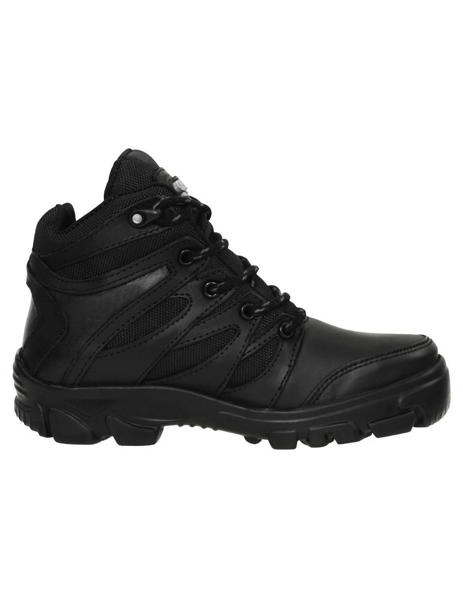 Bota al tobillo jeep de piel para mujer