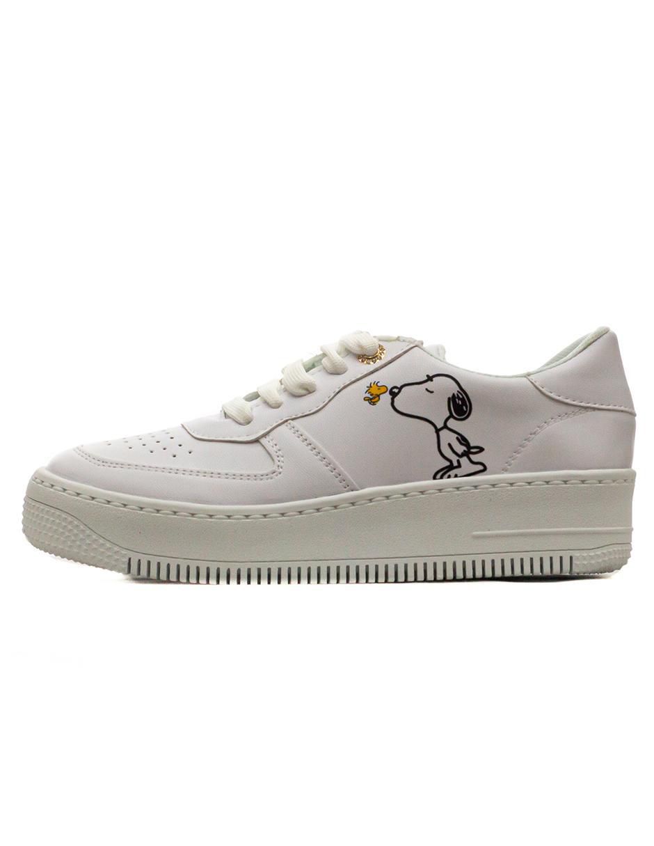 Tenis Zméxico Snoopy para mujer