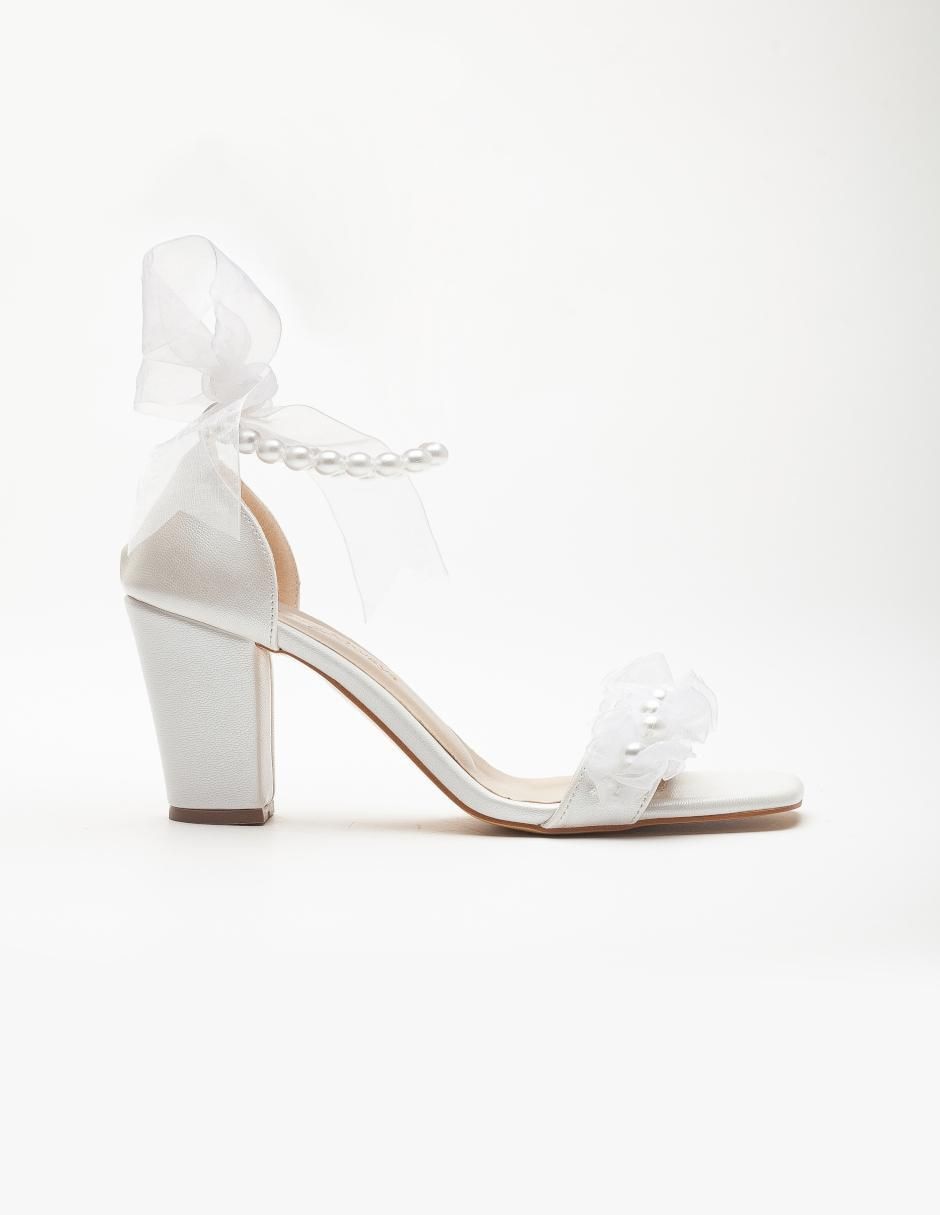 Zapato de tacón Krystal de piel para mujer Zapato de tacón Krystal de piel para mujer