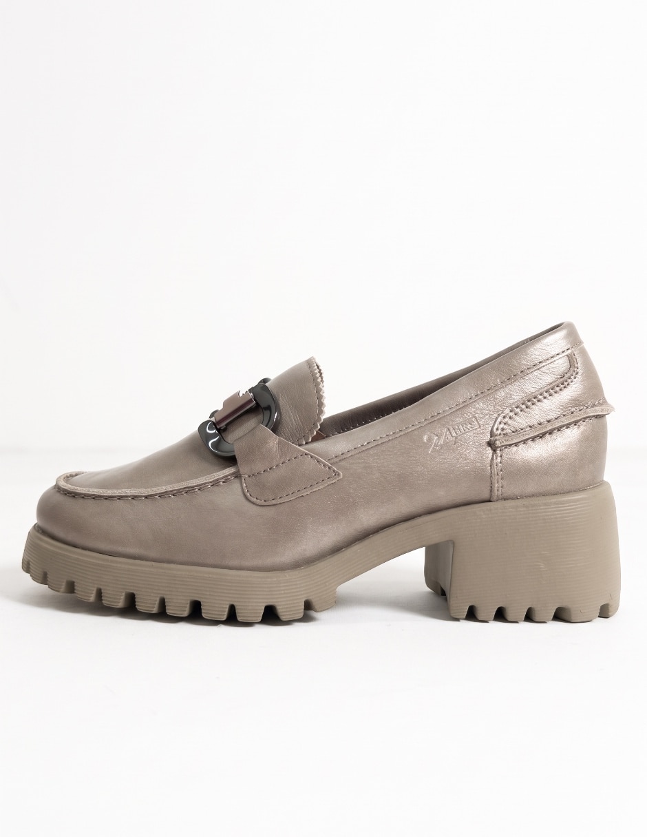 Zapatilla de piel 24 Horas Zapatilla de piel 24 Horas