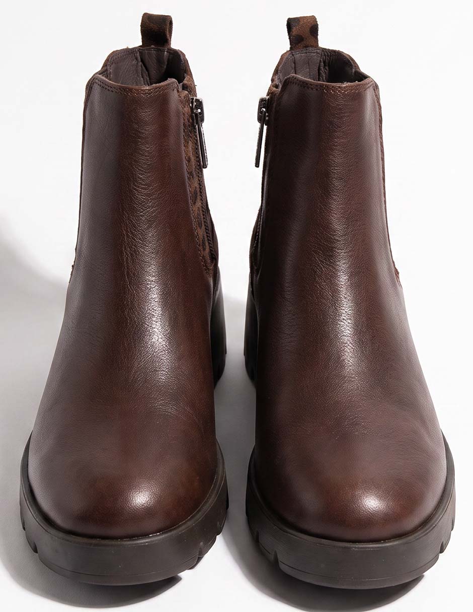 Botin 24 horas de piel para mujer