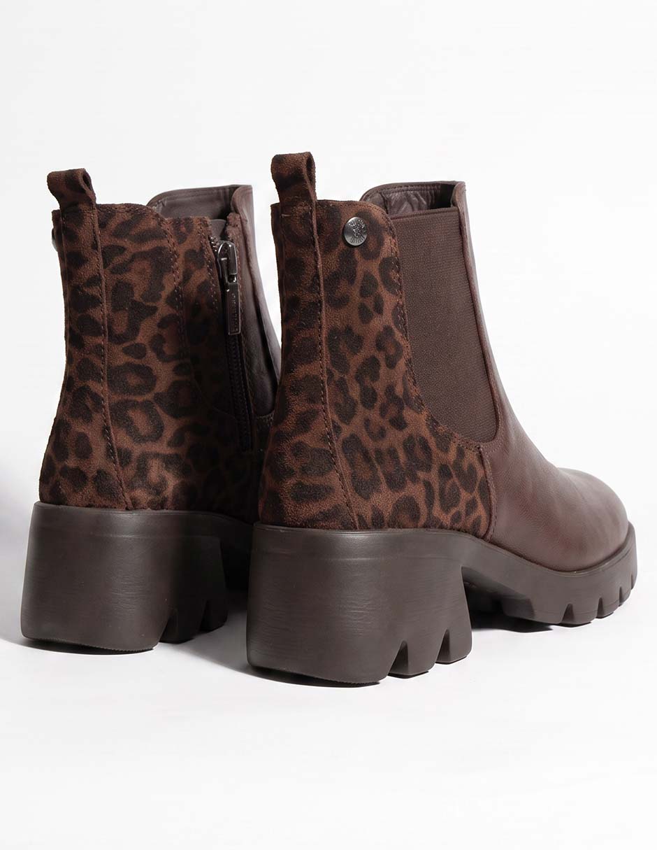 Botin 24 horas de piel para mujer