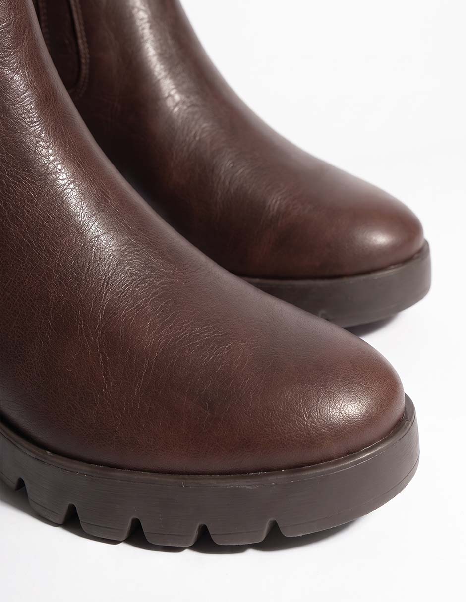 Botin 24 horas de piel para mujer