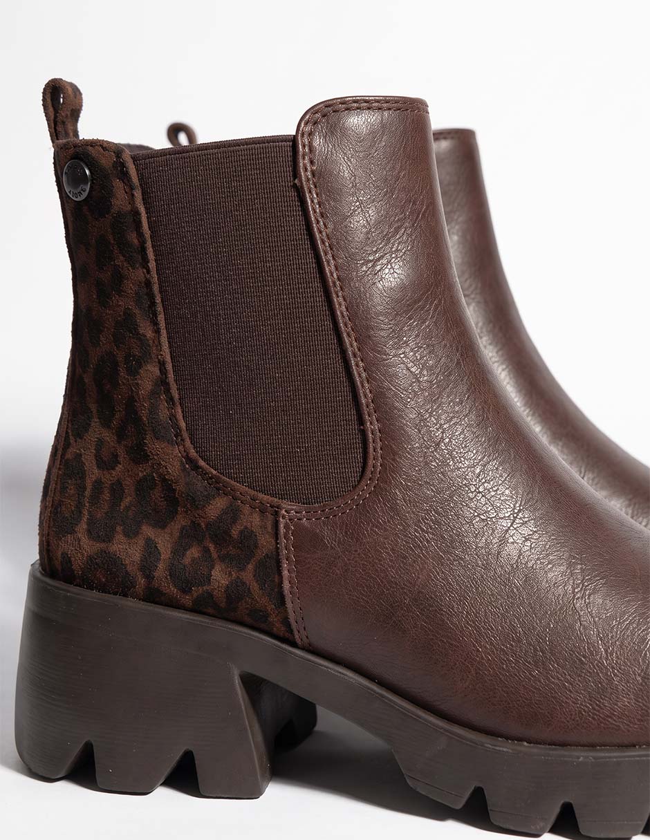 Botin 24 horas de piel para mujer