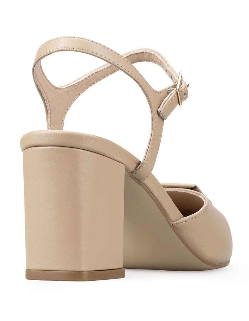 Zapatilla piel