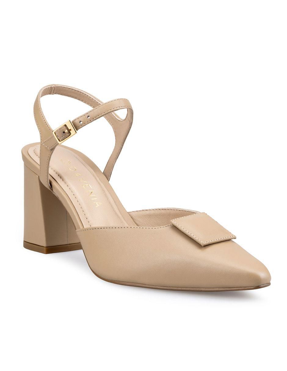 Zapatilla piel