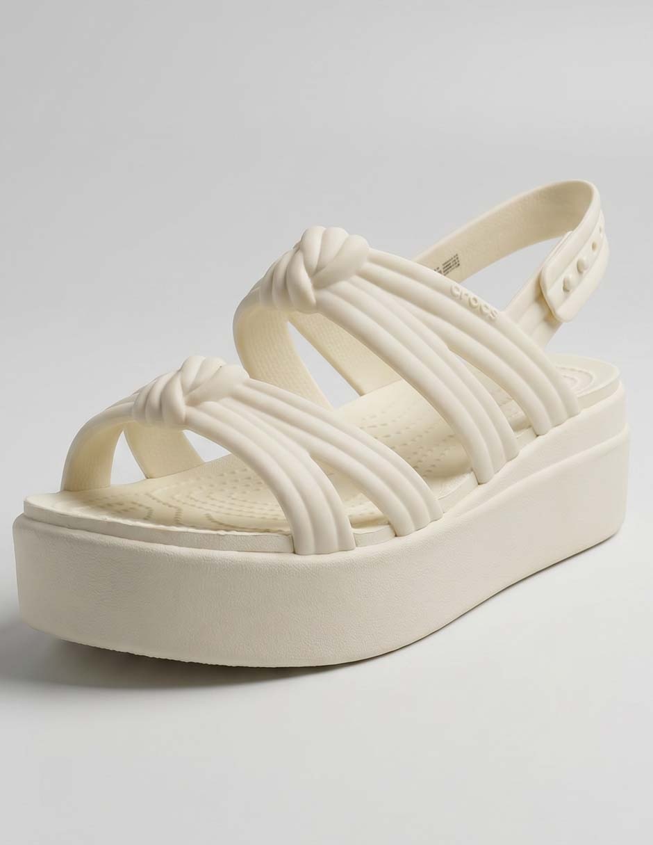 Sandalia brooklyn knot low wedge para mujer Sandalia brooklyn knot low wedge para mujer
