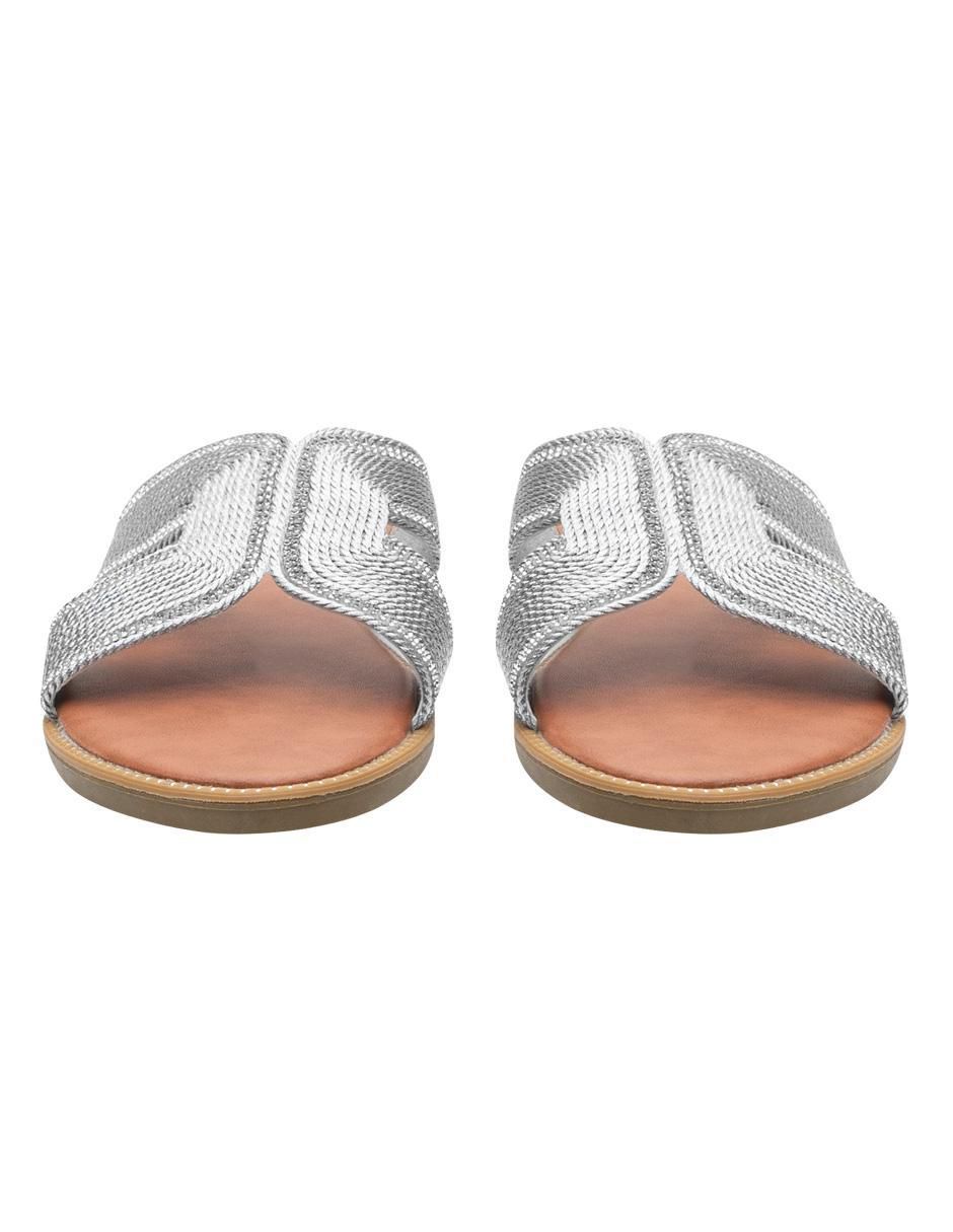 Sandalia plana para mujer 6