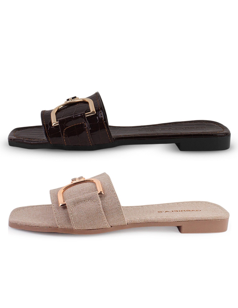 Set sandalias para mujer