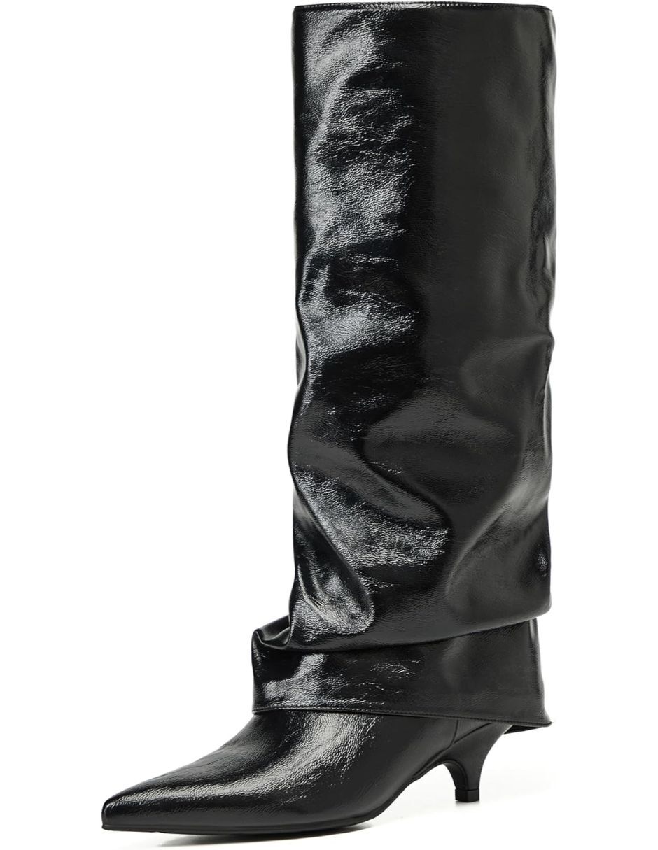 Bota abajo de la rodilla para mujer 1