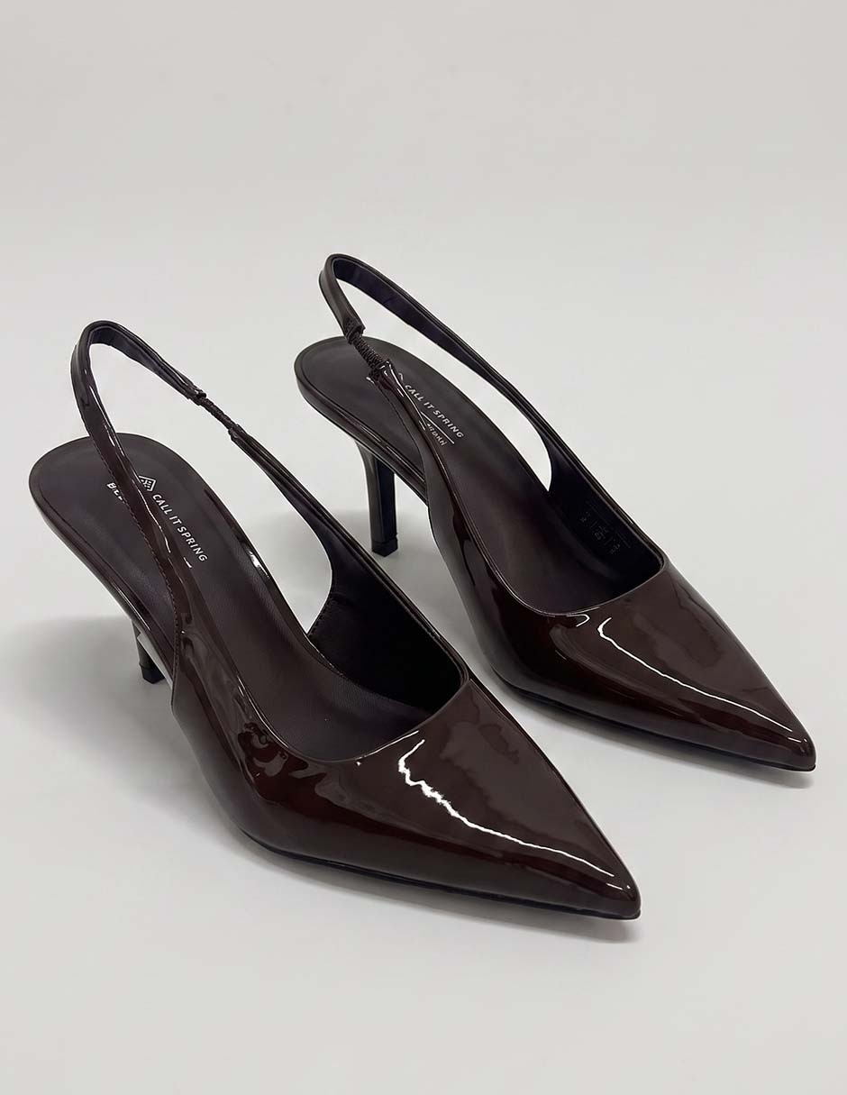 Zapatilla de tacón solle