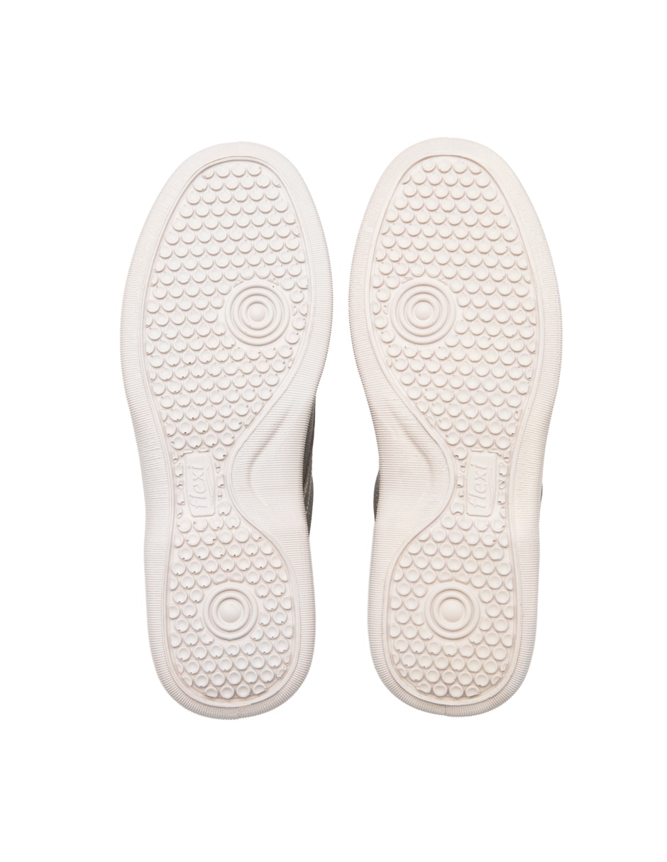 Zapato flexi casual de piel para mujer